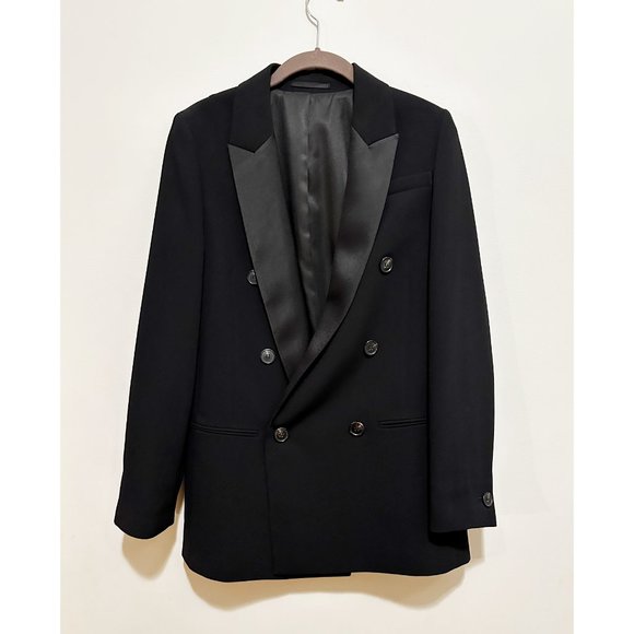 AllSaint tuxedo-style/dbl breasted blazer PERFECT! - Picture 6 of 13